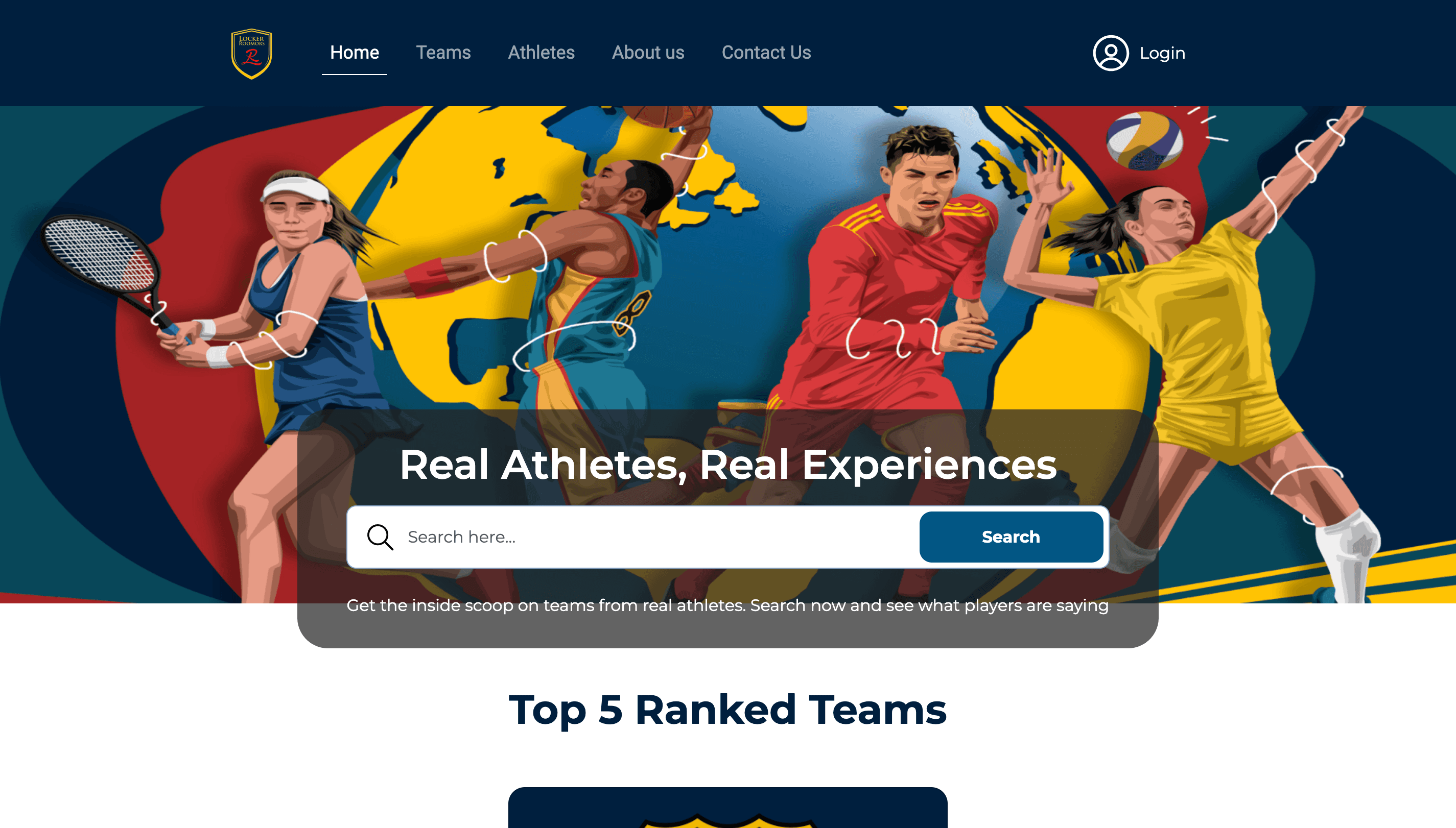 Locker Roomors Platform