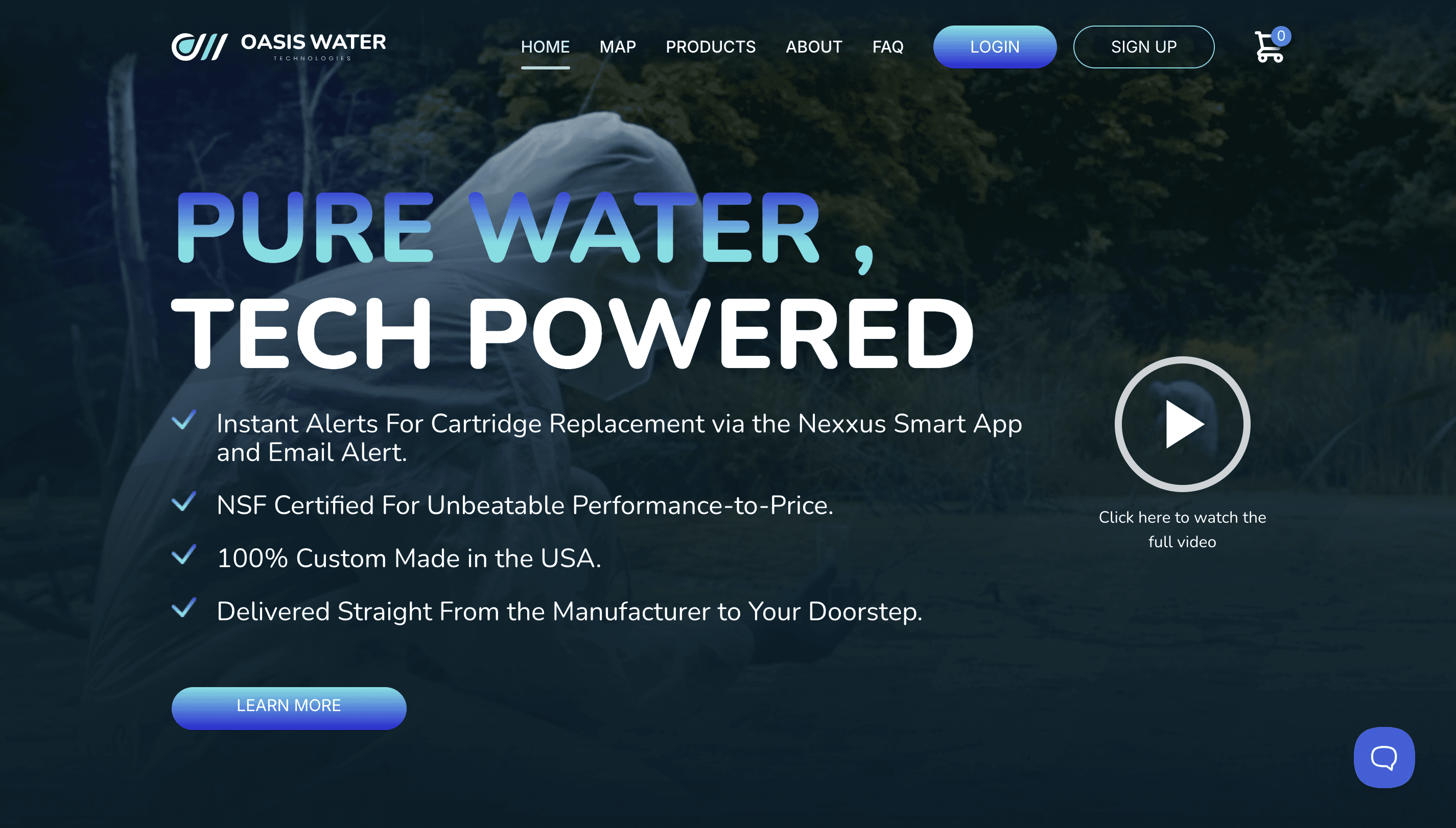 Oasis Business Website